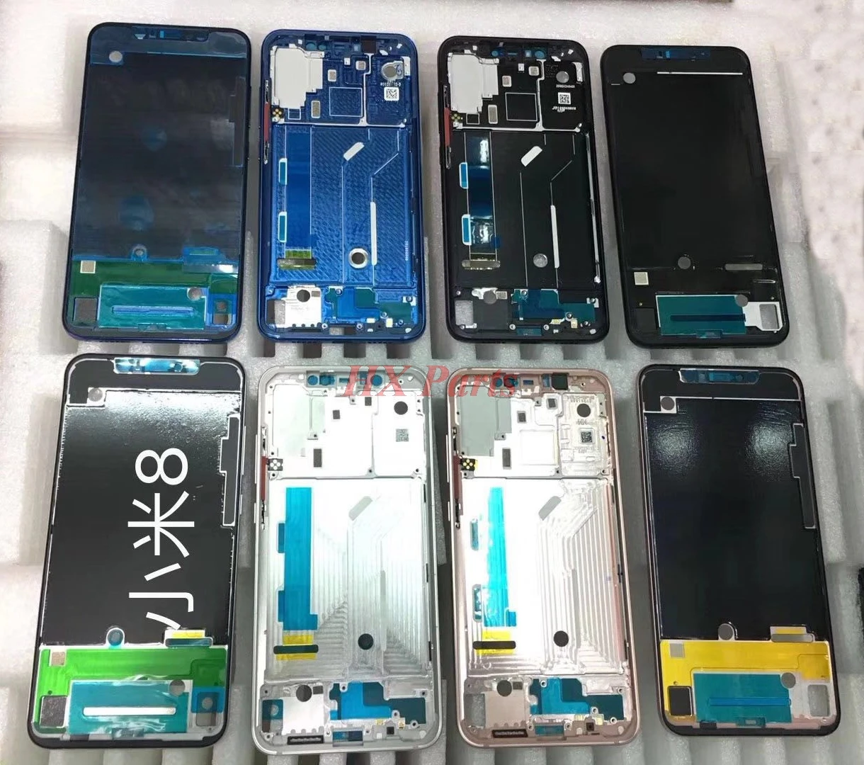 Задняя панель ЖК-дисплея для Xiaomi Mi 8 передняя рамка корпус средняя Шасси с