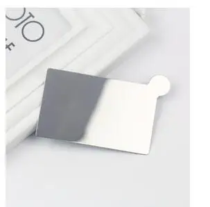 1pcs Unbreakable Mirrors stainless steel Cosmetic mirror makeup birthday gift | Красота и здоровье