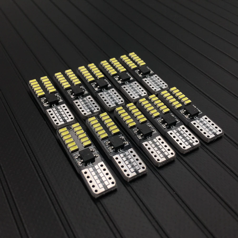 T10 canbus led 24led 3014smd t10 Led Canbus автомобилей светодиодные лампы светильник w5w 194 24smd