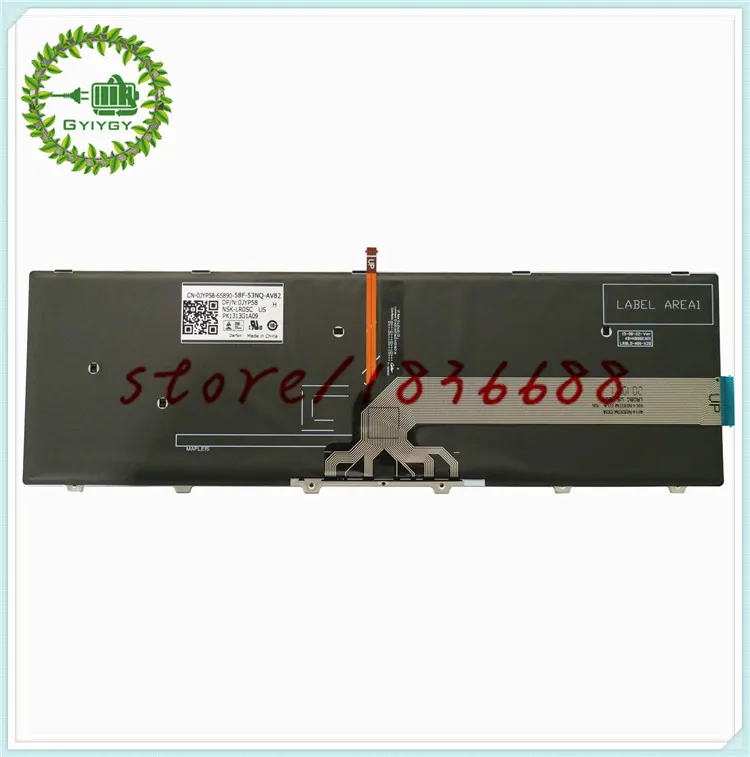 Клавиатура GYIYGY для ноутбука Dell Inspiron 15 5000 Series 5542 5543 5545 5547 5548 5552 5557 5558 5559|Клавиатуры