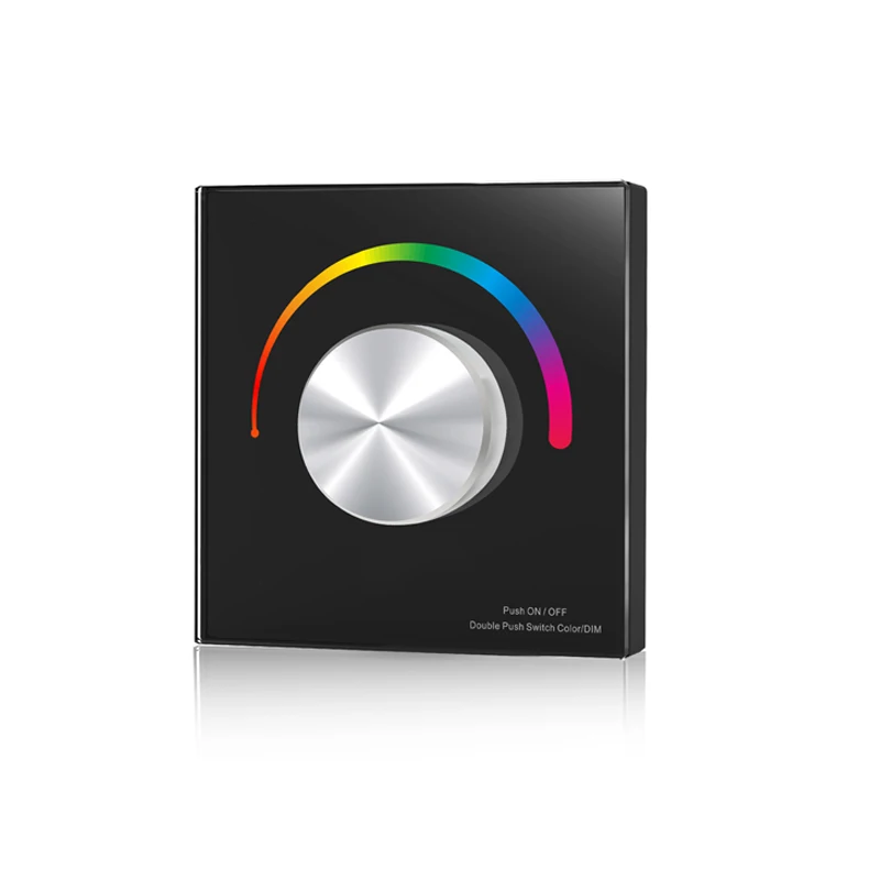 Новая цветная (RGB) Светодиодные ленты контроллер постоянного тока 12V -24V настенная