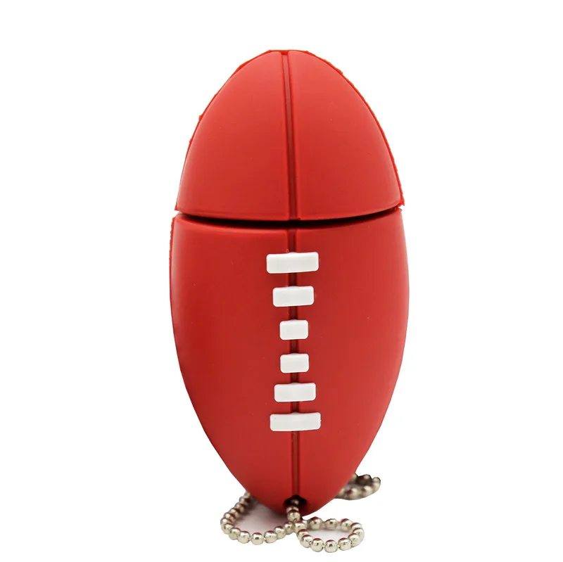 Red Напиши мне 64 Гб мультфильм теннис Баскетбол футбольная модель usb флэш-накопитель usb 2,0 4 ГБ 8 ГБ оперативной памяти, 16 Гб встроенной памяти, 32 ГБ флэш-накопитель - Цвет: Red