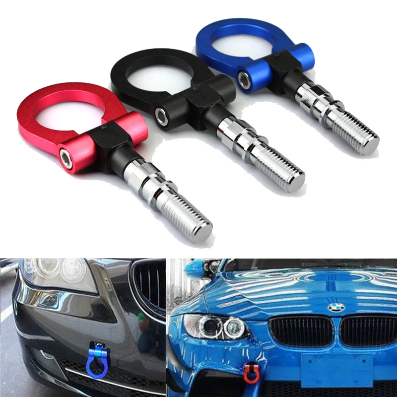 

Tow Hook Red Aluminium Strap Ring Front Racing for HONDA CIVIC TYPE R FN2 2.0
