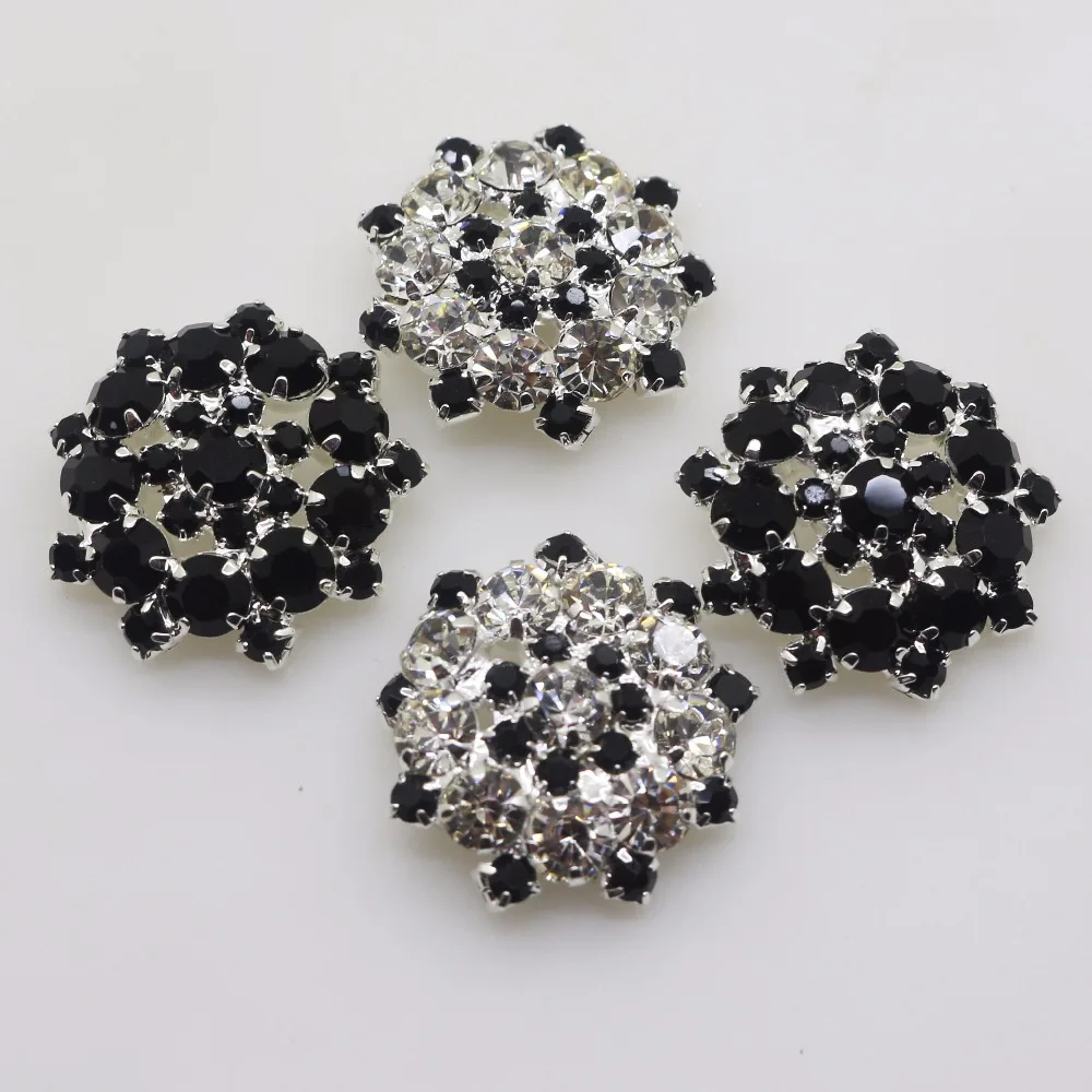 5 шт. металлические пуговицы 23 мм|rhinestone buttons|buttons blackblack rhinestone buttons |