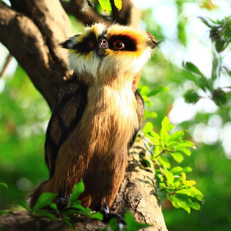 ZILIN имитация Совы/очаровательная игрушка Совы ручной работы/домашнее украшение 2