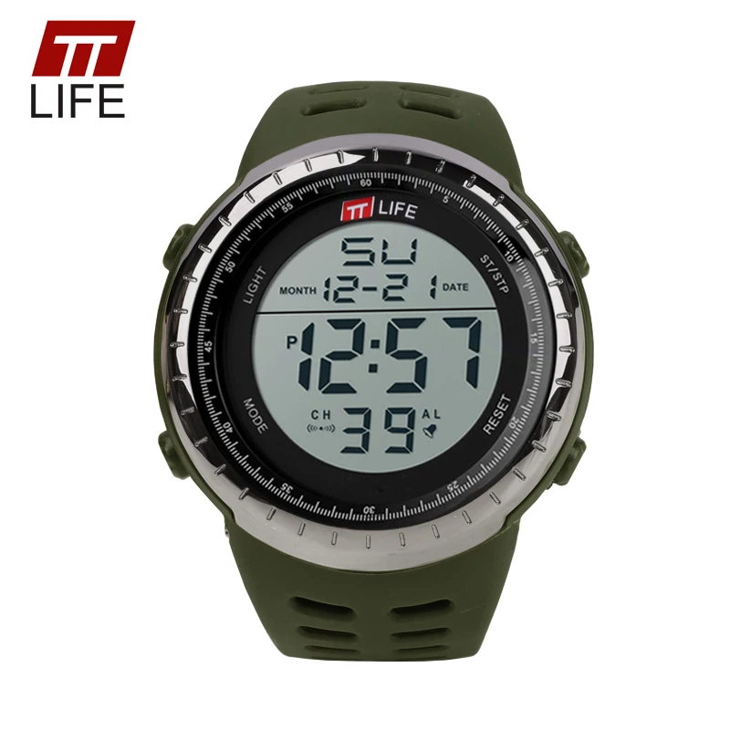 TTLIFE TS10 G Стиль Мужские Спортивные Часы Цифровой Шок Противостоять LED Военная