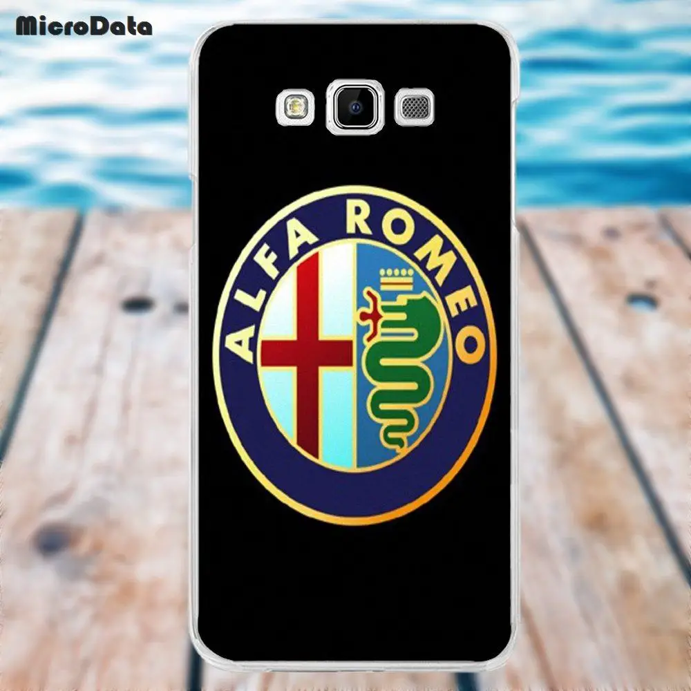 Логотип Supercar Alfa Romeo для samsung Galaxy A3 A5 A7 J1 J2 J3 J5 J7 из мягкого ТПУ стиль уникальный