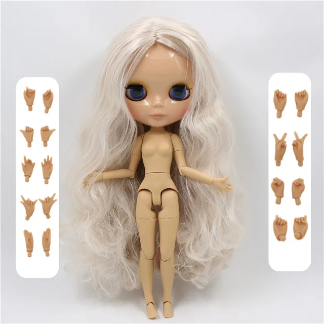 tan skin Ледяные дни Фортуны завод blyth кукла супер черная кожа тон темная кожа короткие красные волосы тело 1/6 30 см BL1248 - Цвет: tan skin
