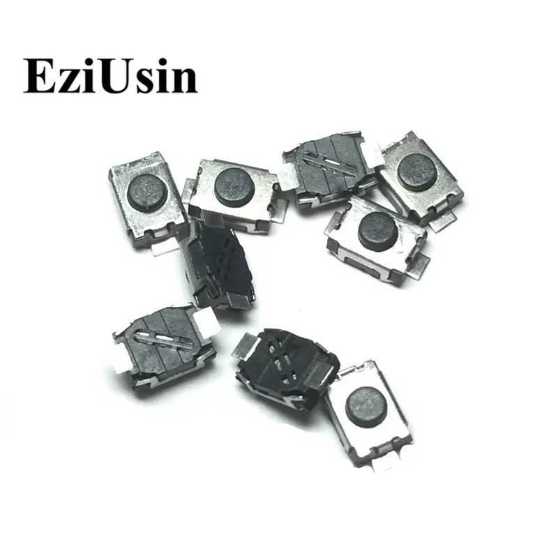 EziUsin 100 шт. 3*4*2 микрокнопочный тактовый переключатель 2 контакта SMD маленькая
