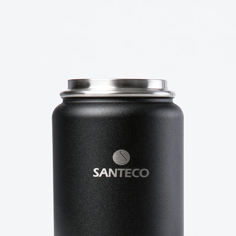 Santeco 710 мл Термос с веревкой двойными стенками из нержавеющей стали для кофе чая