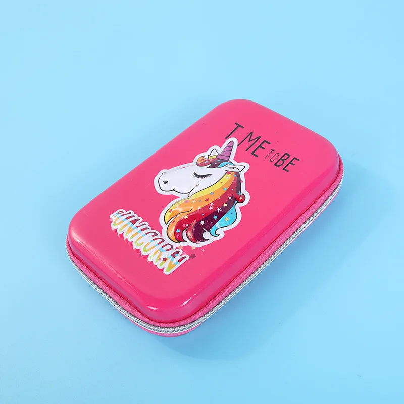 Пенал с единорогом чехол Фламинго школьные принадлежности кавайи estuche Эсколар Карандаш Чехол kalem kutusu 3D пенал для карандашей