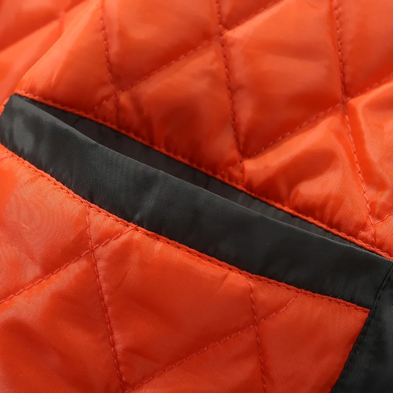 

New Fashion Men Smart Casual Bomber Jacket Stand Collar Embroidery Thick Warm Autumn Winter Coat Military Army Tactical Parka