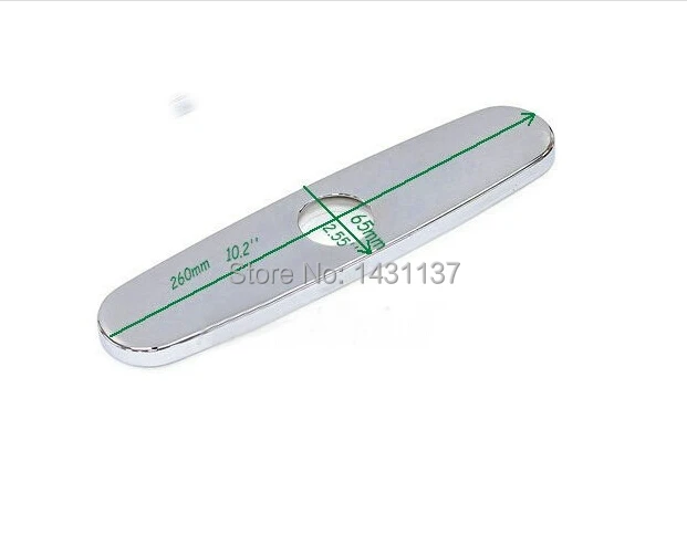 

Stainless steel chrome plating kitchen Faucet plate faucet Accessories For single hole Cover Plate Faucet