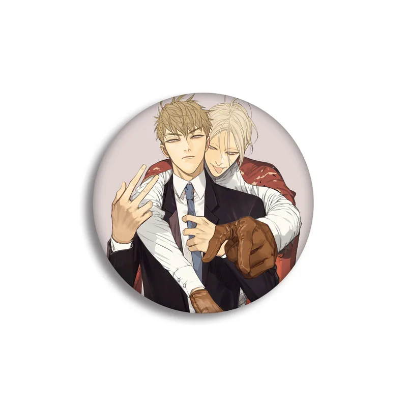 Брошь значок из мультфильма 19 дней|Броши| |