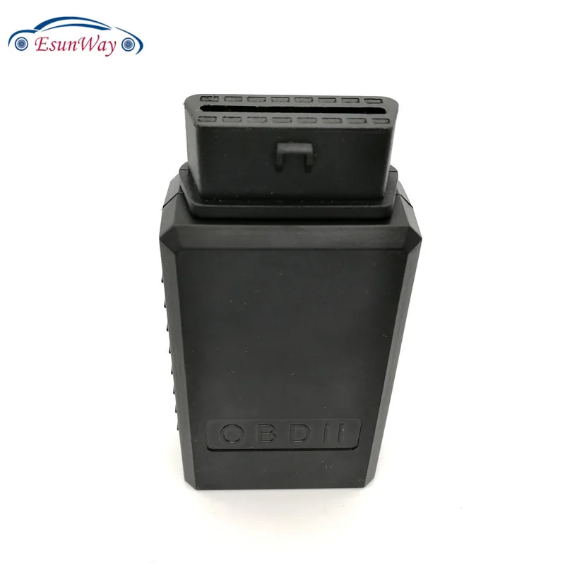 Диагностический прибор OBD2 16 контактный корпус БД гнездовой разъем 90/180