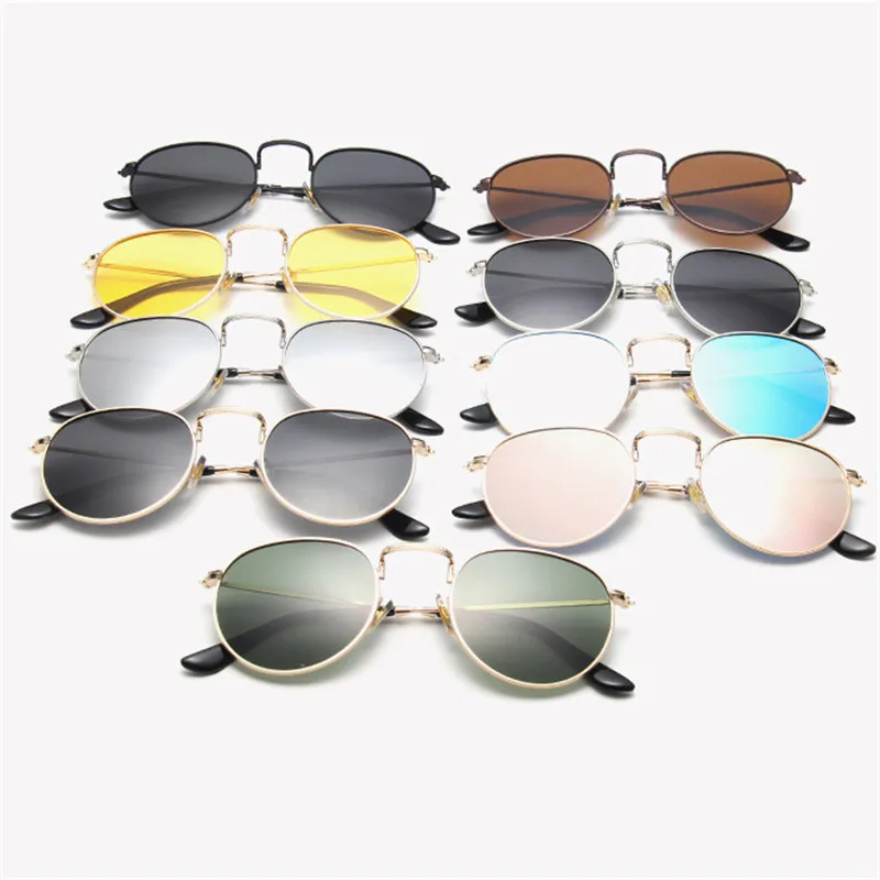 LeonLion 2021 Polarized Sunglasses Women Glasses Men Luxury Retro Metal Sun Vintage Mirror Oculos De Sol Feminino UV400 | Аксессуары для