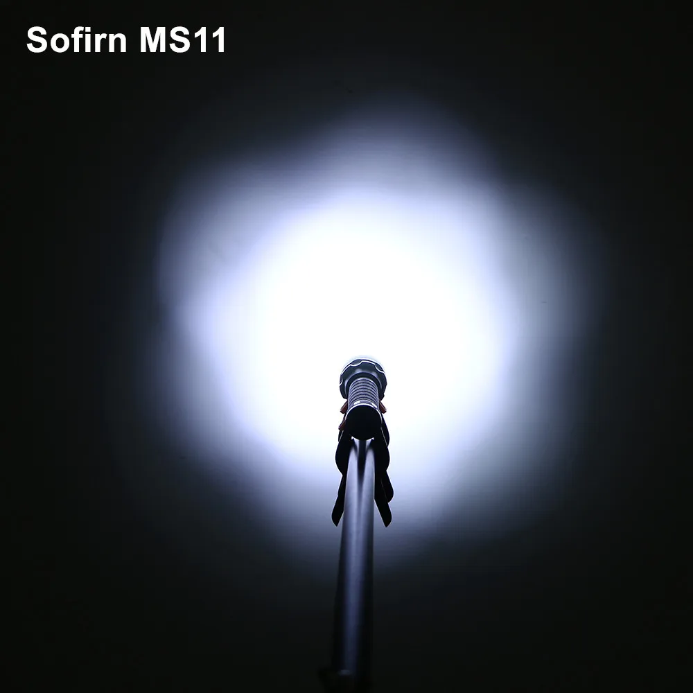 Sofirn MS11 мощный светодиодный фонарь для подводного плавания 18650 Cree 1500lm фонарик с