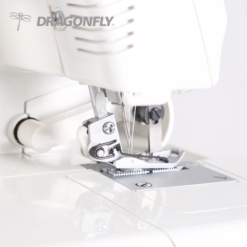 Отечественная швейная машина оверлок/швейная оверлок с 4 нитками Марка Dragonfly