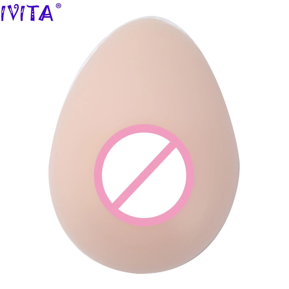 IVITA One белые поддельные груди силиконовые формы для трансвеститов