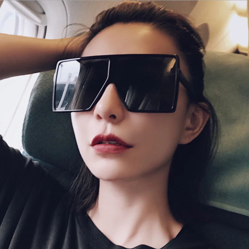 2019 новые брендовые квадратные мужские Солнцезащитные очки женские дешевые