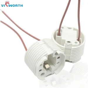 Переходник для светодиодной лампы VisWorth 3A 220V G24, 2Pin с проводом светильник щения