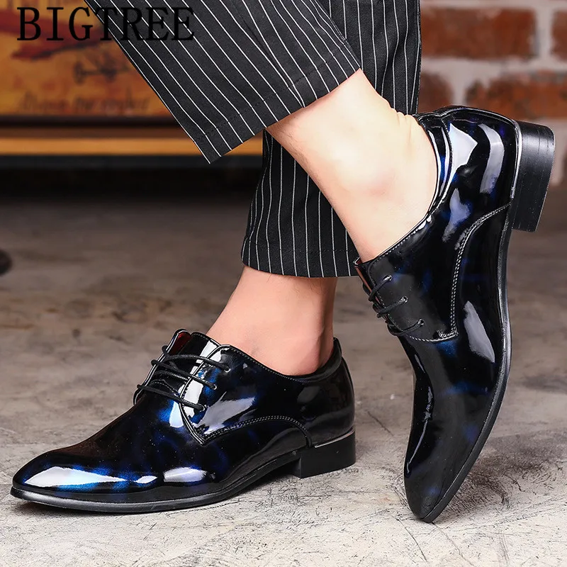 2022 Business Shoes Men Oxford Leather Mens Dress For Zapatos De Hombre Vestir Formal Sapato Social | Обувь