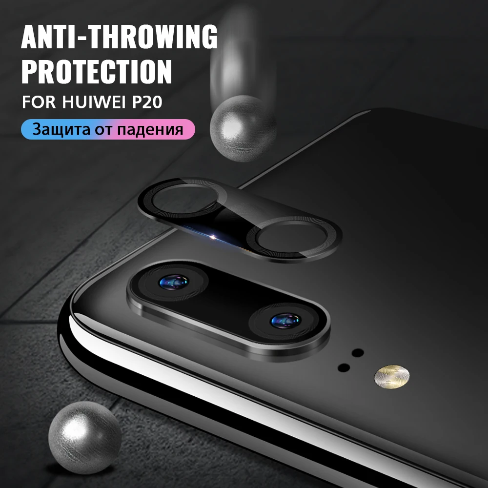 2 шт. объектив камеры полная защита для Huawei P20 Lite P30 Pro металлический защитный чехол