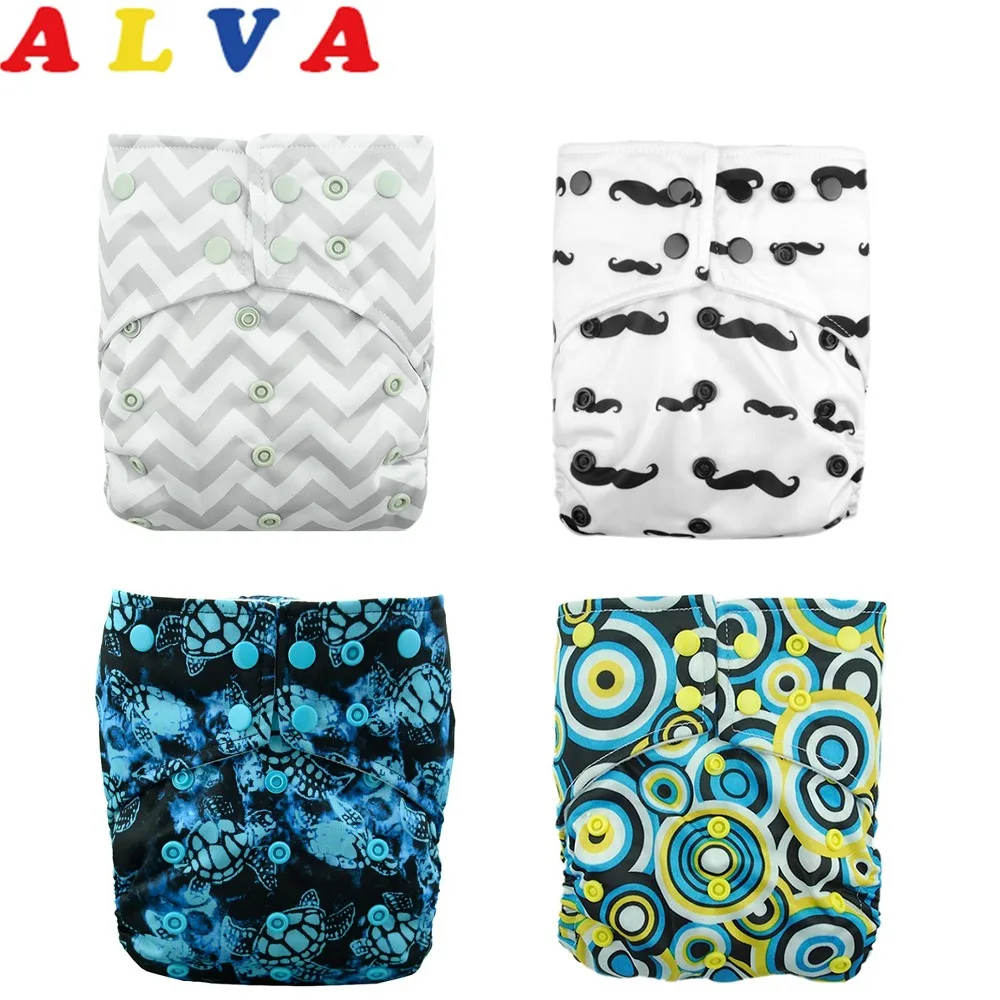 U PICK 2020 1 шт. Alvababy детский тканевый подгузник AI2 двойная ластовица ткань Подгузники