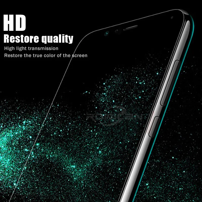 Защитный экран 9H на Huawei Honor полноэкранный протектор из защитного стекла для 7A Pro AUM