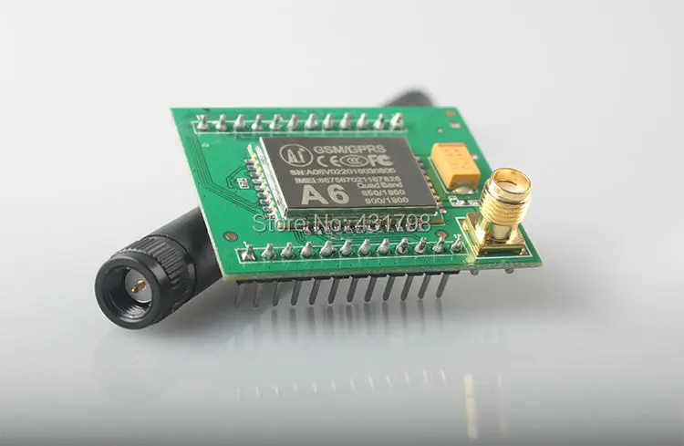 GPRS модуль + GSM A6 \ SMS voice макетная плата минимальная система IOT искусственный