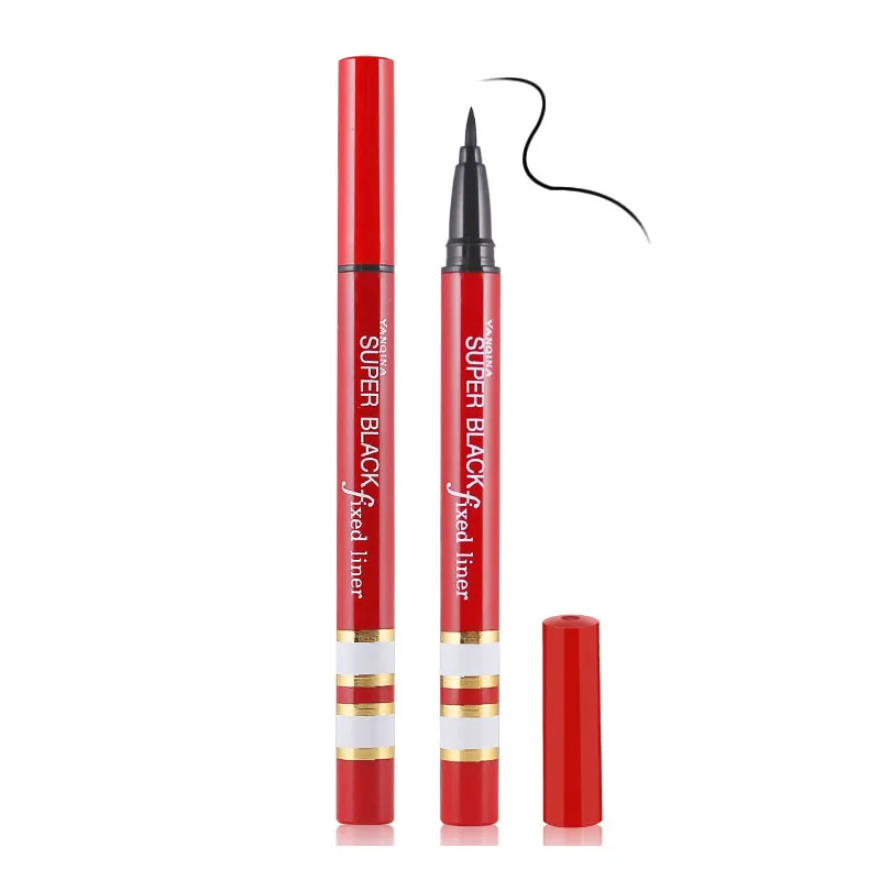 Новинка подводка для глаз макияжа 3 стиля на выбор супер черный фиксированный