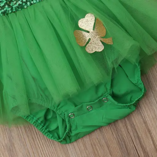 Лидер продаж кружевное платье комбинезон с пайетками для новорожденных девочек