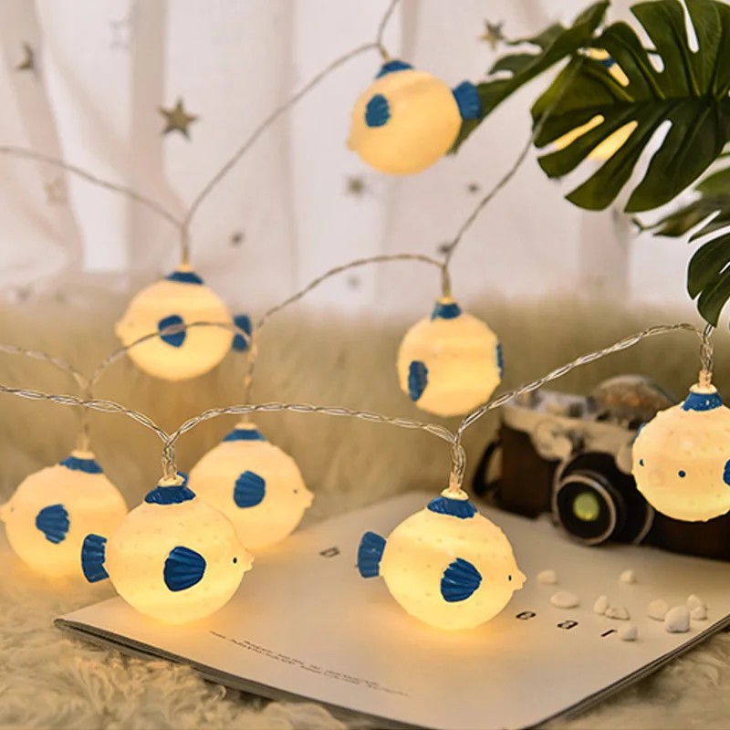 20Led сказочная Морская звезда батарея плагин струнные огни Luminaria 3 м светодиодное