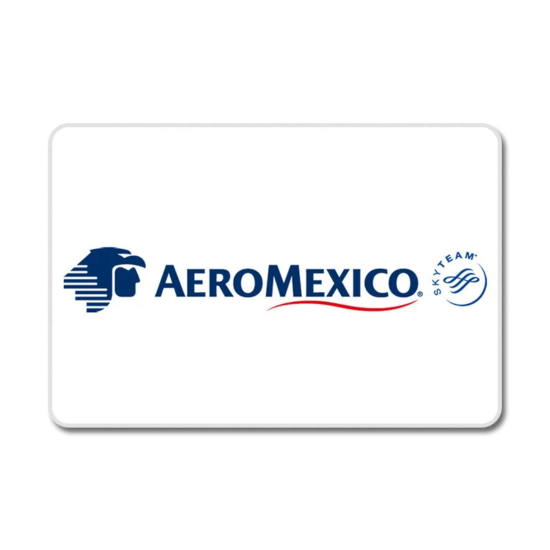 Garuda Indonesia Air Франция Europa KLM aeroexico Дизайн Натуральная Резина Настольный коврик для мыши для ноутбука компьютерный корпус коврик для мыши коврик