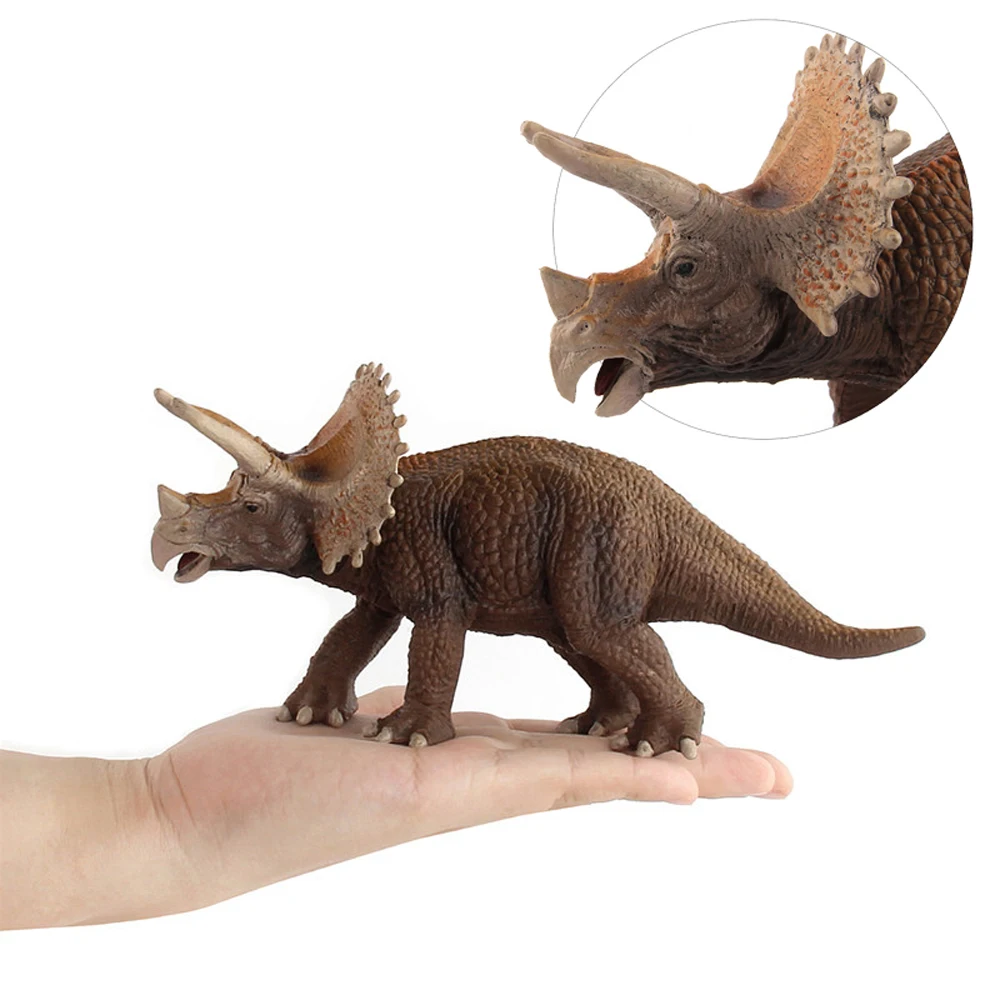 Triceratops Реалистичные Модели Динозавров Юрского периода игрушки хобби