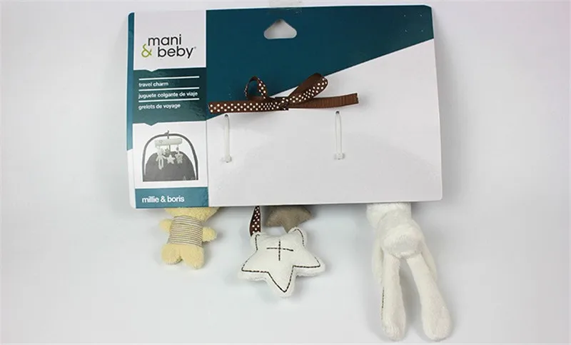 Брендовая детская погремушка с кроликом музыкальная подвесная кровать