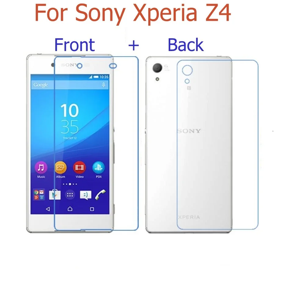 (Передняя и задняя) HD прозрачная глянцевая матовая пленка для Sony xperia Z L36H Z1 L39H Z2 Z3 Z4