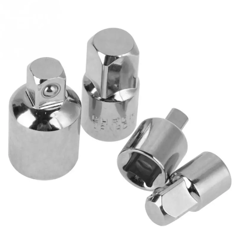 4 шт. переходники адаптеры гаечный ключ 1/2 &quot3/8&quot 1/4 &quot хром ванадиевая сталь