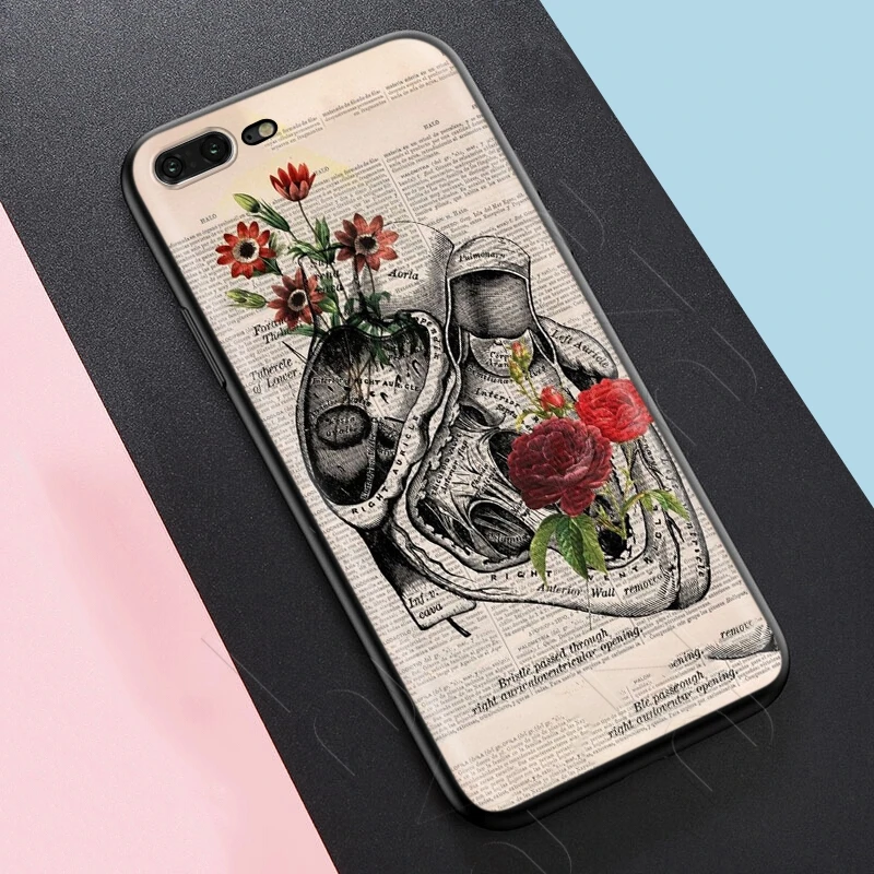 Лаваза Анатомия человека Корпус органа для iPhone 11 Pro XS Max XR X 8 7 6 6S Plus 5 5s se |
