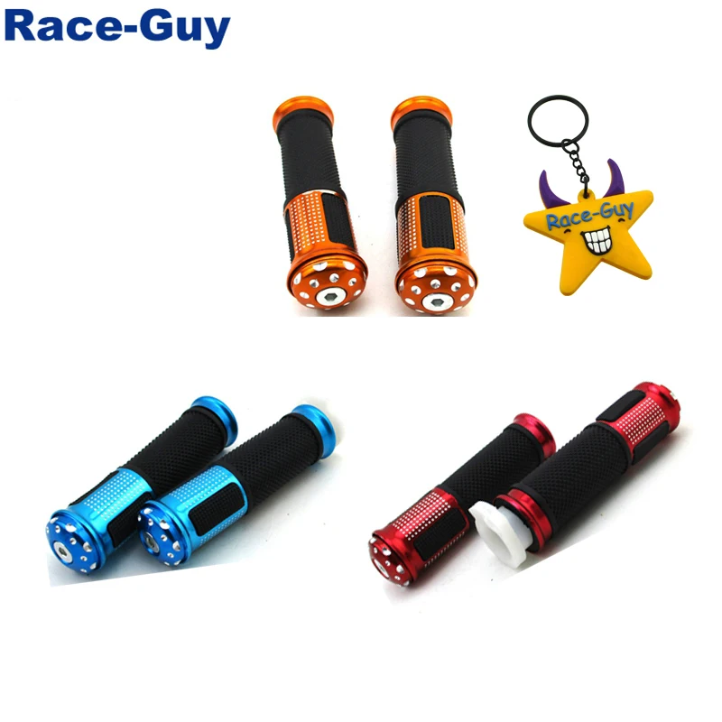 22 мм 7/8 ''руль из алюминиевой резины ручки для квадроцикла Quad 4 Wheeler Pit Dirt Motorcycle