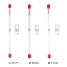 Насадки для аэрографа 0,2 мм, 0,3 мм, 0,5 мм, сменные иглы для аэрографов, краскопультов, аксессуары для инструментов для обслуживания краски