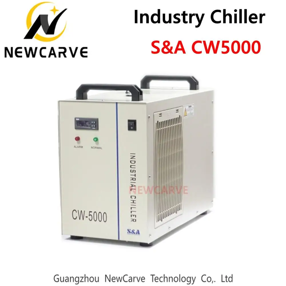 Промышленный водяной Coole охладитель S & A CW5000 CW5000AG CW5000DG для CO2 лазерной машины 80 Вт
