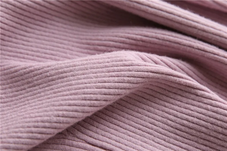 Зимнее женское платье свитер 2017 модные элегантные розовые платья с длинным