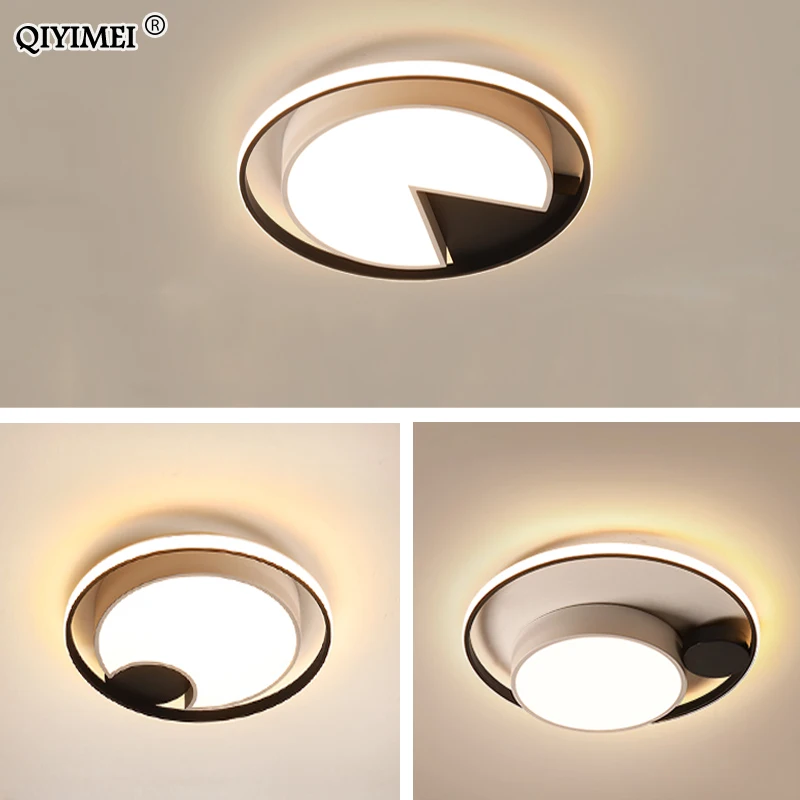 

Modern round acrylic LED Ceiling Lamps Living Room Bedroom Dimmable Remote Control Acrylic Light Indoor Lighting