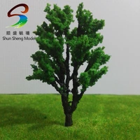 20pcs h 70mm manufacturer scale train layout set model scale wire trees in size dark green