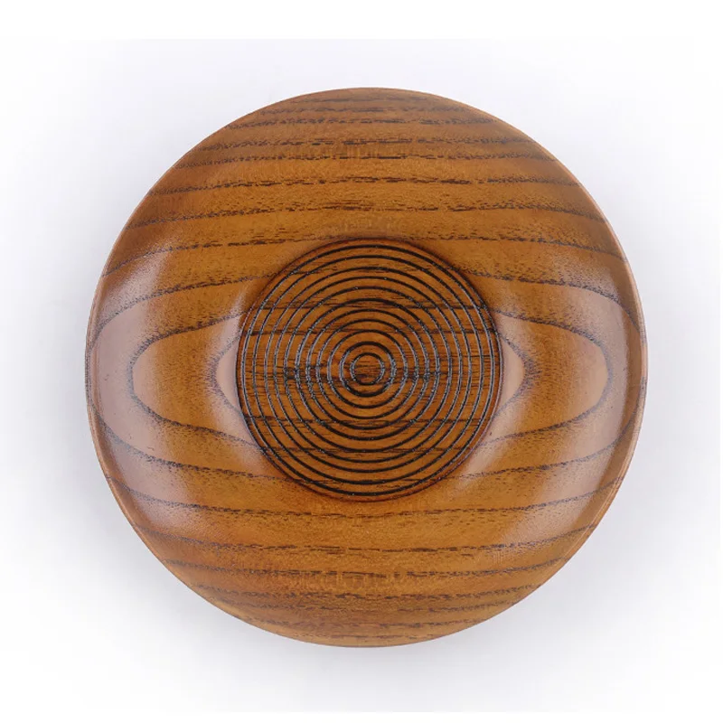 Round Solid Wood Cup Mat Heat Insulation Pad Coffee/Tea Holders High Quality Hand-Made Placemat for Home/Restaurant/Hotel | Дом и сад