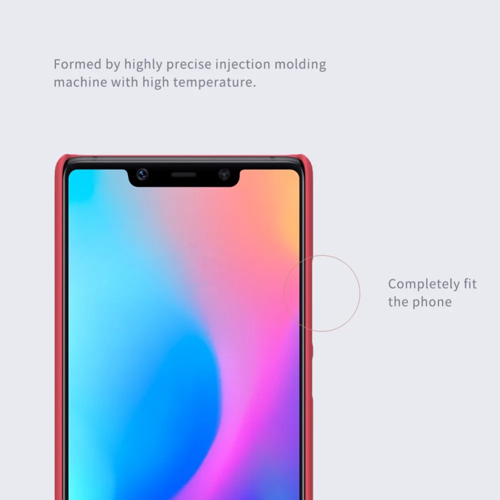 Для xiaomi mi 8 se чехол NILLKIN матовая жесткая задняя крышка из ПК с подарочным