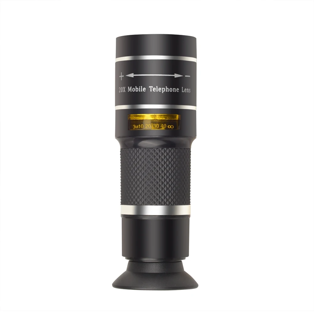 Монокулярный телескоп APEXEL Optic 20X мини-объектив для iPhone X 7 8 plus Samsung другого