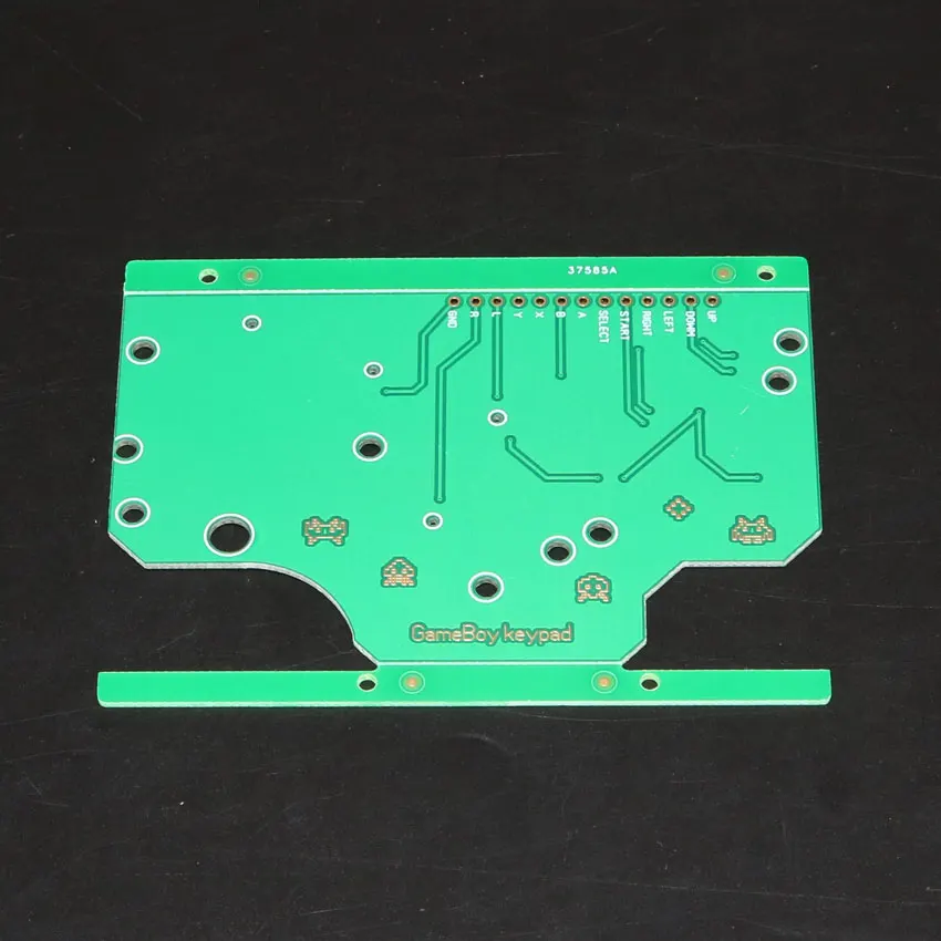 YuXi для GameBoy Zero DMG-01 Button PCB Материнская плата контроллер Raspberry Pi со стеклянным