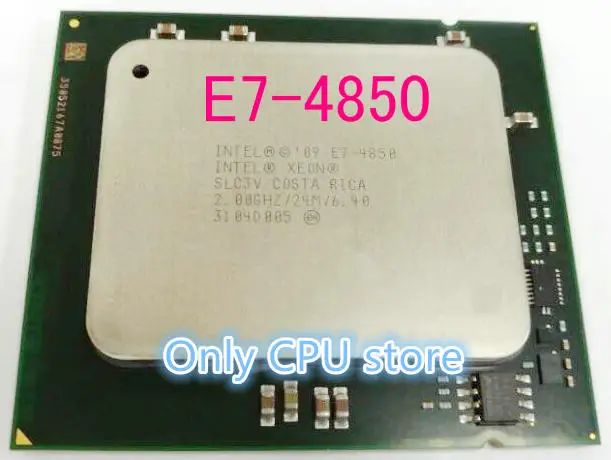 Оригинальный процессор Intel Xeon E7 4850 2 0 ГГц 24 Мб 10 ядер 32 нм LGA1567 130 Вт | Компьютеры и